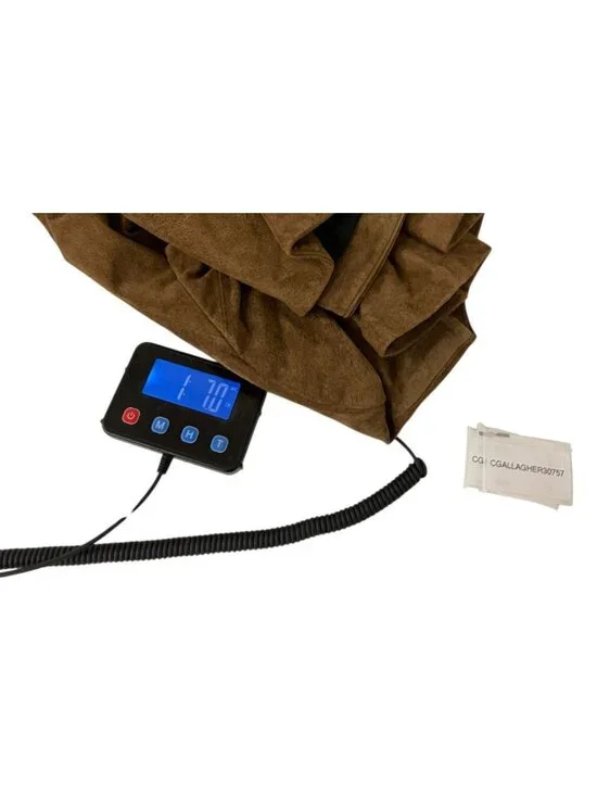 Zara Womens Blazer Jacket Size S Brown Leather Flared Hem Peplum 6318/232 NWT - Picture 15 of 15